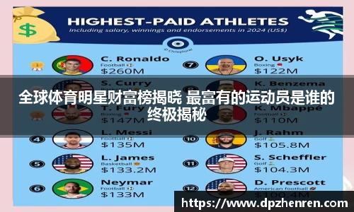 全球体育明星财富榜揭晓 最富有的运动员是谁的终极揭秘